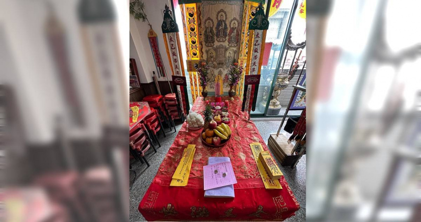 單人超渡法會。（圖／楊登嵙提供）