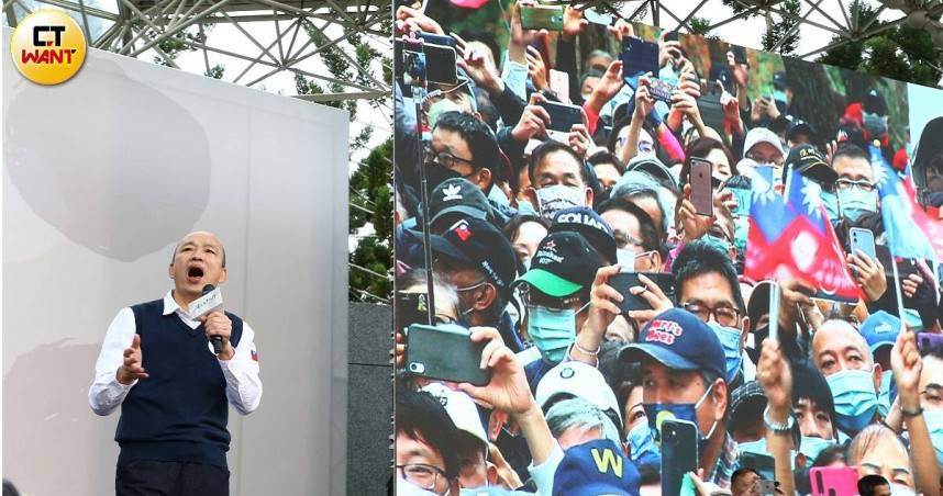 柯志恩預告，隨著選戰進入倒數，韓國瑜將頻繁回到高雄助陣。（圖／黃鵬杰攝）