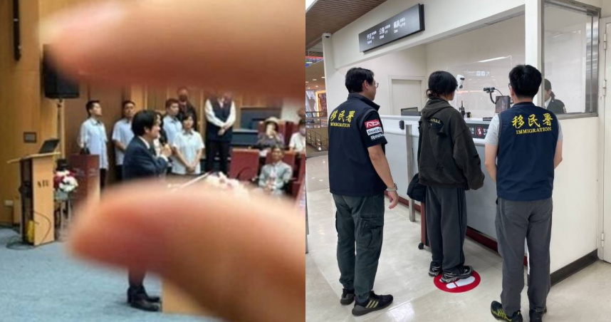 台大陸生拍「捏賴清德照」遭驅逐出境！　移民署：5年內不可申請來台