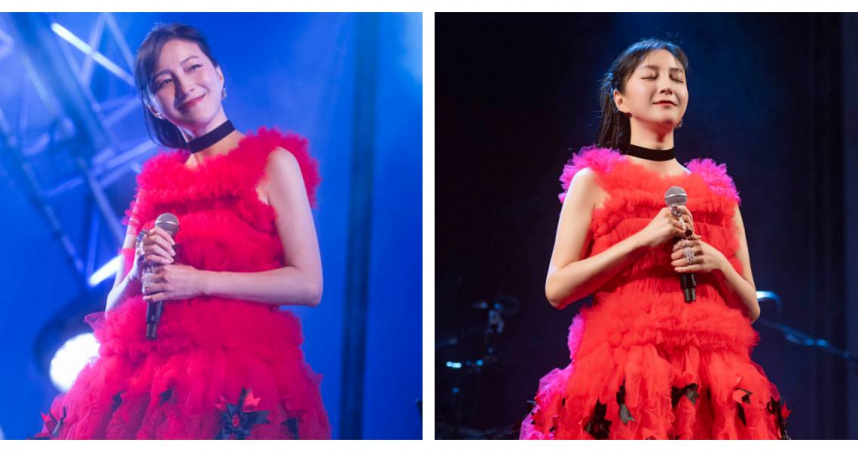 廣末涼子上月29日才在高雄表演。（圖／出日音樂提供）