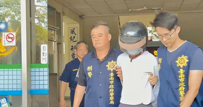 38歲嚴姓男子(中)20日傍晚駕車時疑癲癇發作,車輛暴衝撞上正好在散步的張姓夫妻,釀夫死妻重傷的悲劇。(圖/中國時報曹婷婷攝)