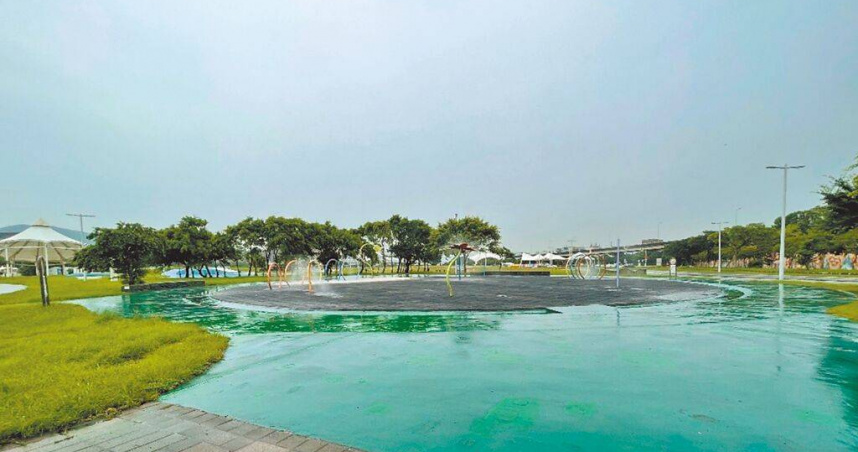 台北市大佳河濱公園。（圖／台北市議員王欣儀研究室提供／中國時報丁上程台北傳真）