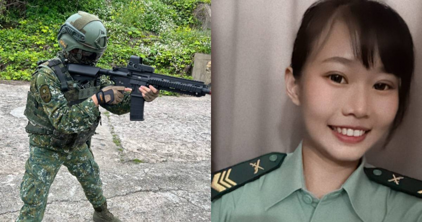 一名駐守在馬祖莒光守備大隊的27歲女性軍人，近日在社群平台Threads分享從軍心情。（圖／翻攝Threads／yan__0710）
