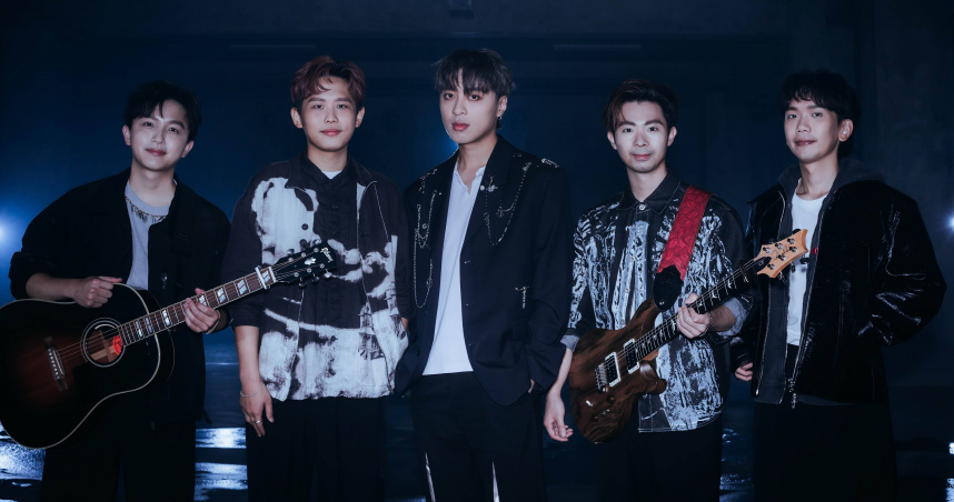 潘宇謙原本以為理想混蛋是很跩的樂團。（圖／認可音樂提供）