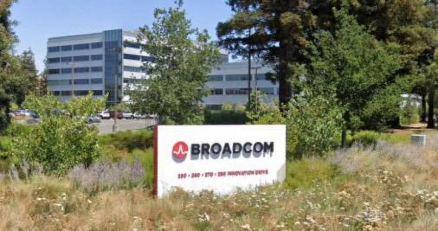 博通5日股價盤中一度大漲16%。（圖／翻攝自GOOGLE MAP）