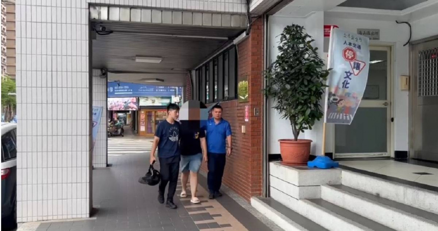 新北某養生會館23日遭搶劫縱火，鄭姓女子稍早落網，並對犯行坦承不諱。（圖／翻攝畫面）