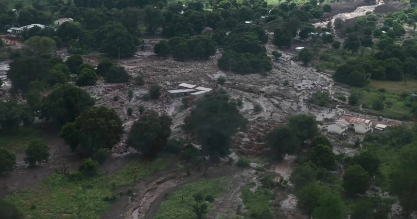 肯亞西部裂谷地區發生嚴重山崩。（圖／翻攝自X／@KenyaRedCross）
