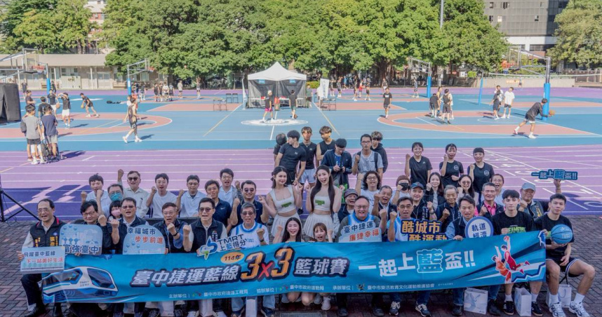 全體大合照。（圖片提供／台中市政府捷運工程局）