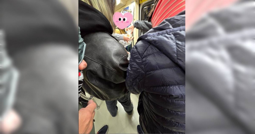前主播劉芯彤分享搭捷運看到的暖心故事。（圖／翻攝自臉書／主播劉芯彤）