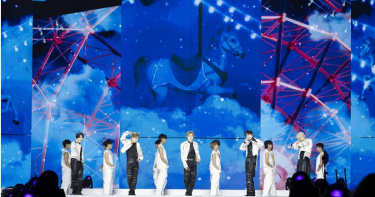 TXT在臺北大巨蛋開唱。（圖／遠雄創藝提供）