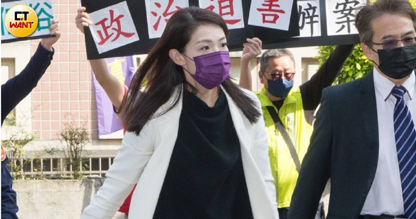 新竹市長高虹安（圖）博士論文被控涉及侵害著作權案今二審辯結。（圖／CTWant攝影組）