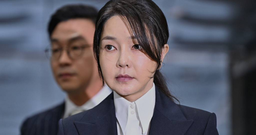 南韓前第一夫人金建希。（圖／達志／美聯社）