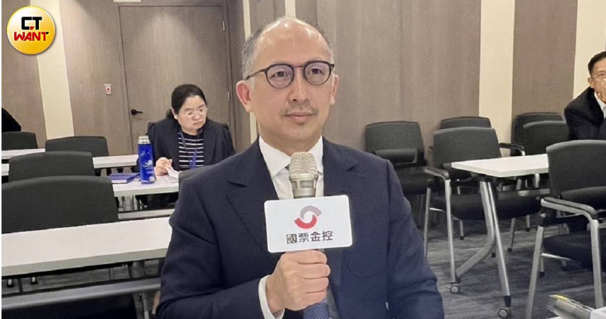 國票金控副董事長陳冠舟「請假」，未出席12日立法院財委會召開公聽會。（圖／周志龍攝）