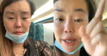 法拉利姐大聲開直播!3度遭站務員勸阻…爆粗口嗆:再也不搭高鐵