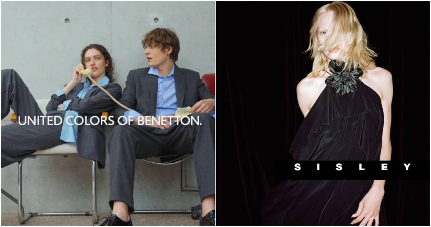 知名服飾品牌班尼頓、Sisley驚傳將全面撤出台灣，就連台灣官網也已被下架。（圖／擷取自Facebook／UNITED COLORS OF BENETTON、Sisley）