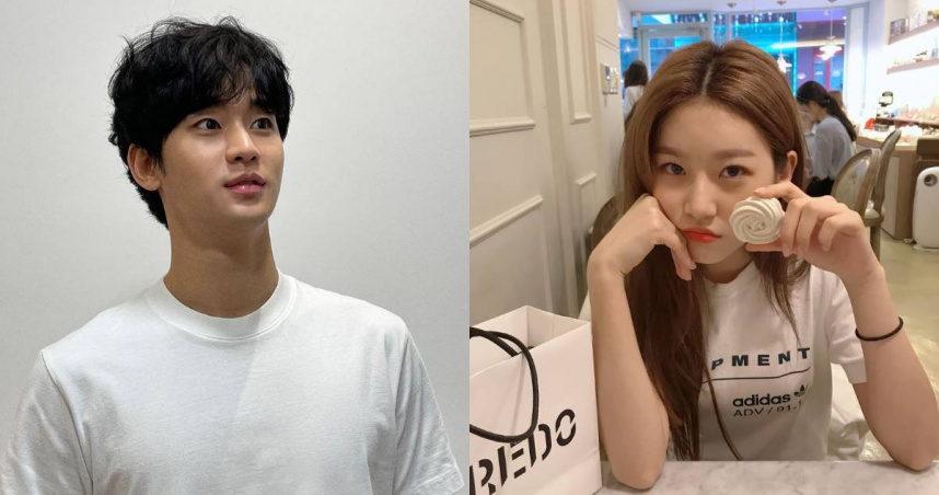 金秀賢承認曾與金賽綸交往。（圖／翻攝自金秀賢IG、金賽綸IG）