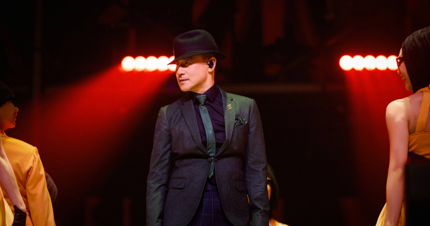 張學友二度重返台北小巨蛋深情演唱。（圖／JDS提供）