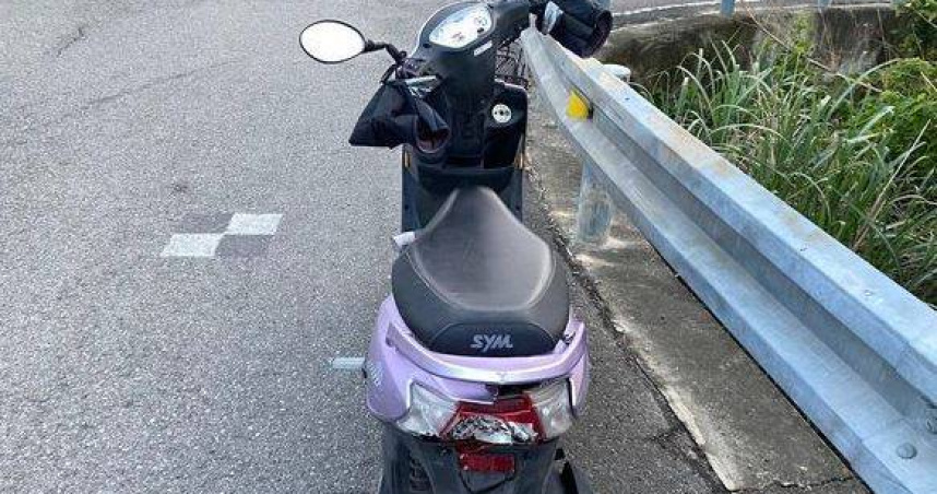 彭男疑酒駕追撞機車，造成1對夫妻受傷送醫，豈料他竟冷血嗆「我就是肇逃」，隨後駕車落跑。（圖／翻攝畫面）