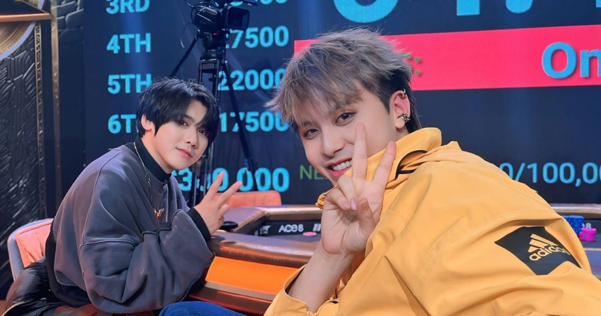 黃正杰（左）和田亞霍私下有好交情。（圖／田亞霍臉書）