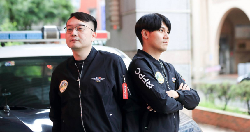 新北市瑞芳分局訂製夾克，強化團隊認同。（圖／翻攝畫面）