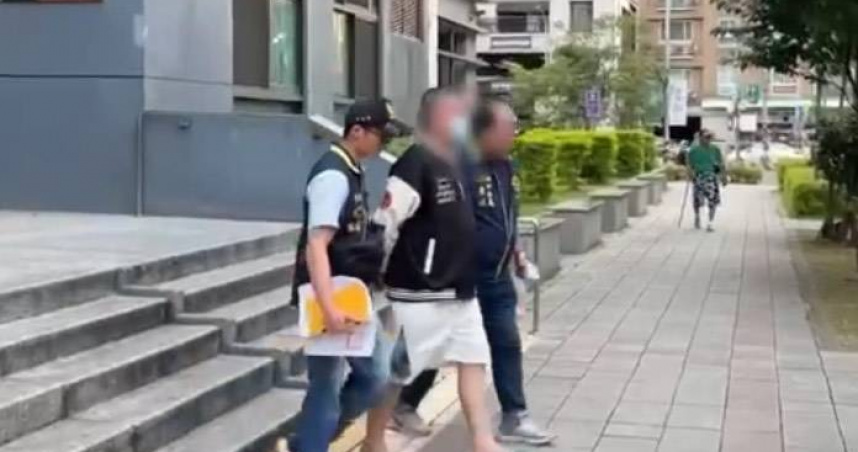 蔡嫌因欠下鉅額賭債竟起歪心，潛入乾姐夫家行竊遭逮。（圖/翻攝畫面）