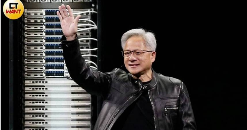 輝達執行長黃仁勳。（圖／黃耀徵攝）