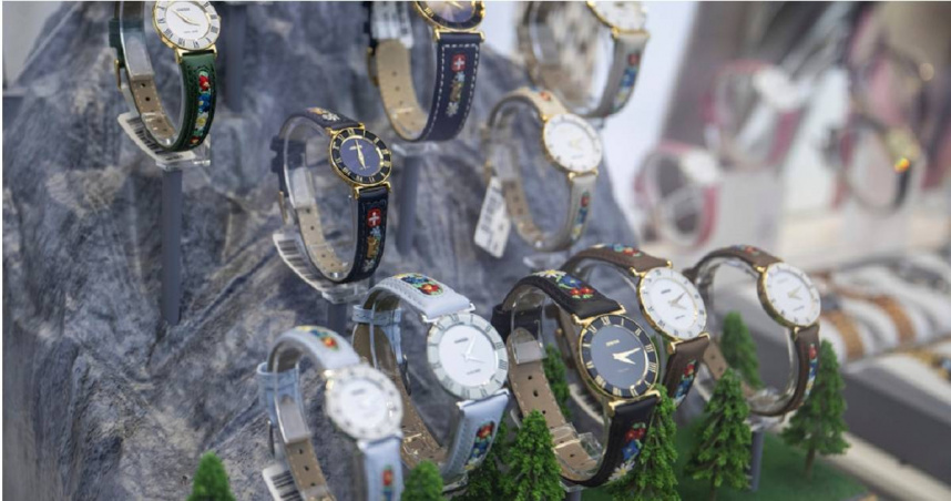 美國是瑞士鐘錶的最大海外市場。（圖／達志／美聯社）