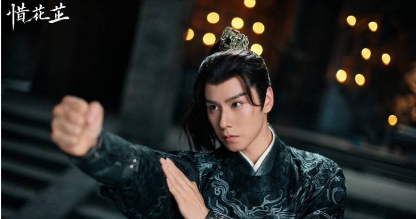 八大電視古裝劇《惜花芷》胡一天展現武打戲。（圖／八大）