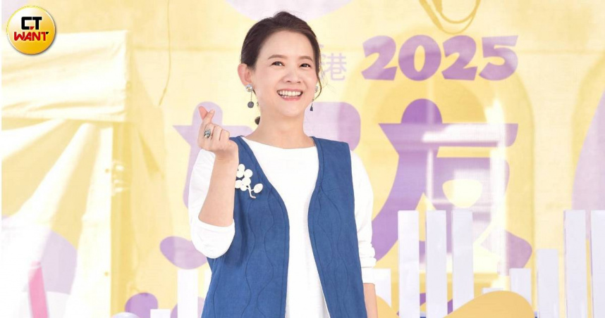 曾寶儀擔任「2025好友港節市集」活動大使。（圖／常朝貴攝）