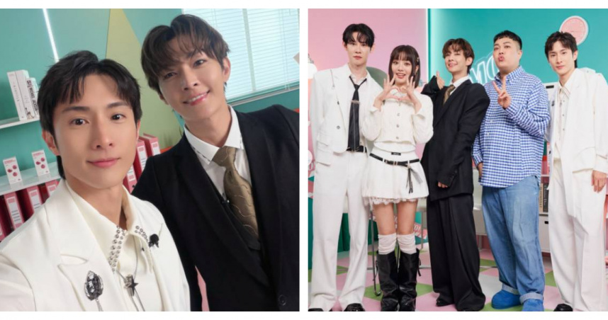 阿本與炎亞綸同台錄影，自曝心中掙扎與轉念過程。（圖／翻攝自IG，aben6011）