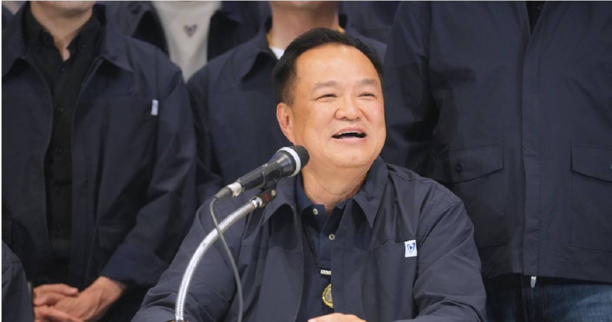 泰國看守總理阿努廷（Anutin Charnvirakul）。（圖／達志／美聯社）