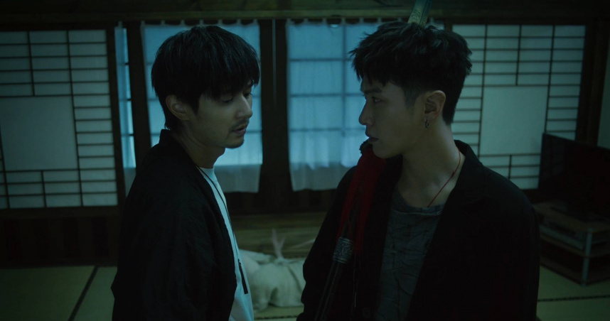 柯震東與張軒睿的對話十分生活化。（圖／Netflix提供）