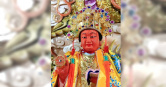 九天玄女神像。（圖／台中奉順宮臉書專頁）