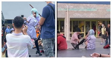 Coser大曬黑森林! 百人前張腿開拍…網友打臉:她假的