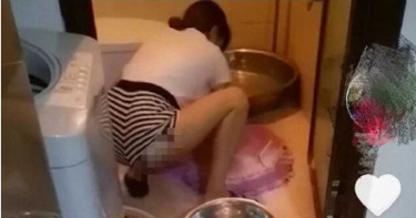 校花慘淪「傭人」 人夫嗆:當年那麼難追,還不是免費當保姆!