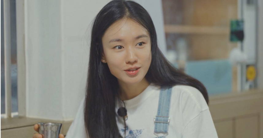 安恩真捕海鰻時被嚇到魂飛魄散。（圖／中天綜合台提供）