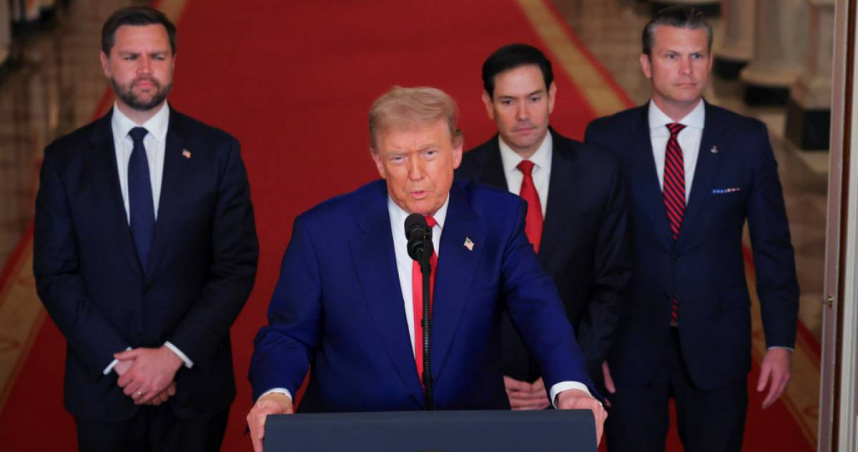 美國攻擊伊朗核設施，伊朗威脅報復。（圖／美聯社／達志）