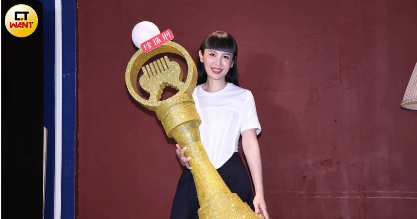 魏如萱二度成為金曲歌后。（圖／焦正德攝）