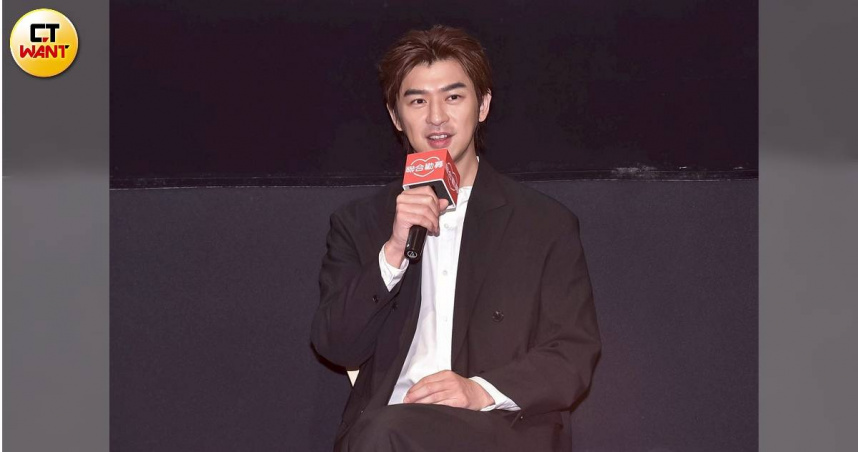 陳柏霖表示低潮時都傾向自己抒發。（圖／粘湘婉攝）