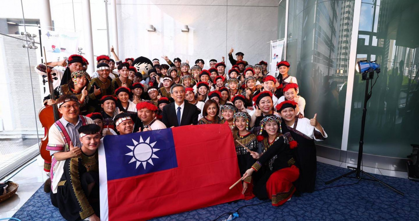 尼布恩合唱團奪下第七屆東京國際合唱大賽金牌。（圖／翻攝自臉書／登真-邱議瑩）