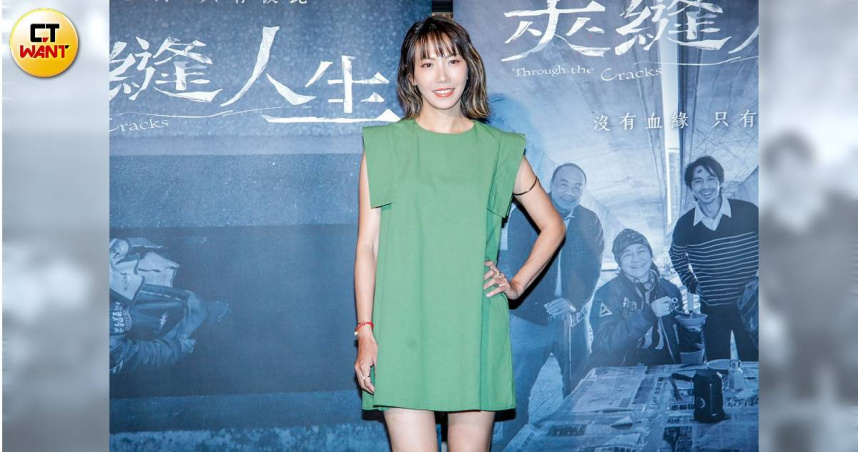 大牙雖然在拍三立電視劇，但還是力挺江祖平。（圖／趙文彬攝）