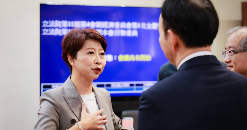 立委陳亭妃1日表示，她擔任經濟委員會召委，責任就是守住台南災後重建的每一分預算。（圖／翻攝自陳亭妃臉書）