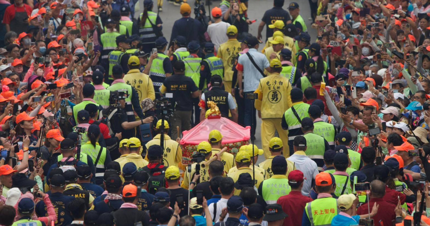 2026白沙屯拱天宮媽祖進香活動，有超過46.3萬人報名參加。（圖／翻攝臉書／白沙屯拱天宮）