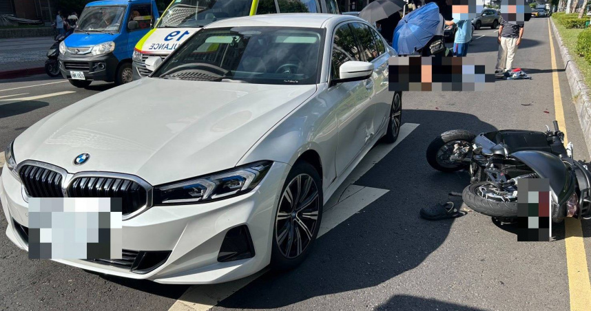 87歲老翁開BMW板橋車站外「3線道鬼切」　34歲機車騎士遭撞慘死
