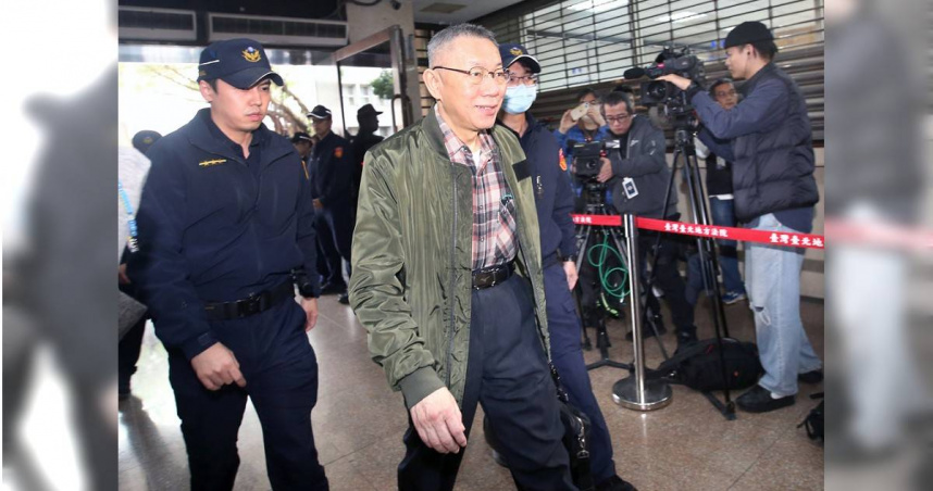 民眾黨前主席柯文哲（圖／中時資料照）