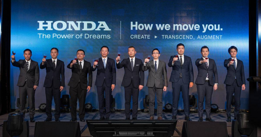 大合照（圖／HONDA提供）。
