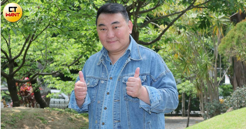 徐亨罹患腦瘤因藥物暴肥。（圖／楊澍攝）