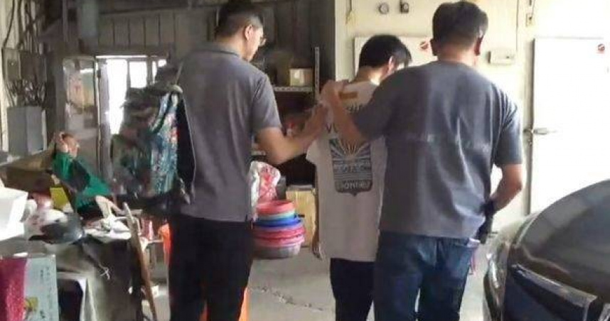 蘇姓男子以自家餐館作為掩護販毒，近日遭警方逮捕。（圖／翻攝畫面）