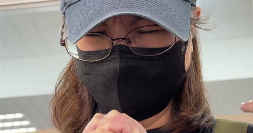 勞動部勞力發展署北分署前署長謝宜容今天現身法院。（圖／中國時報柯毓庭攝）