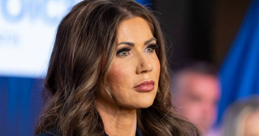 美國國土安全部（Department of Homeland Security）部長諾姆（Kristi Noem）。（圖／達志／美聯社）